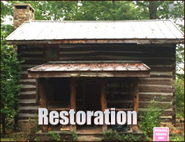 Historic Log Cabin Restoration  Magnolia, Ohio